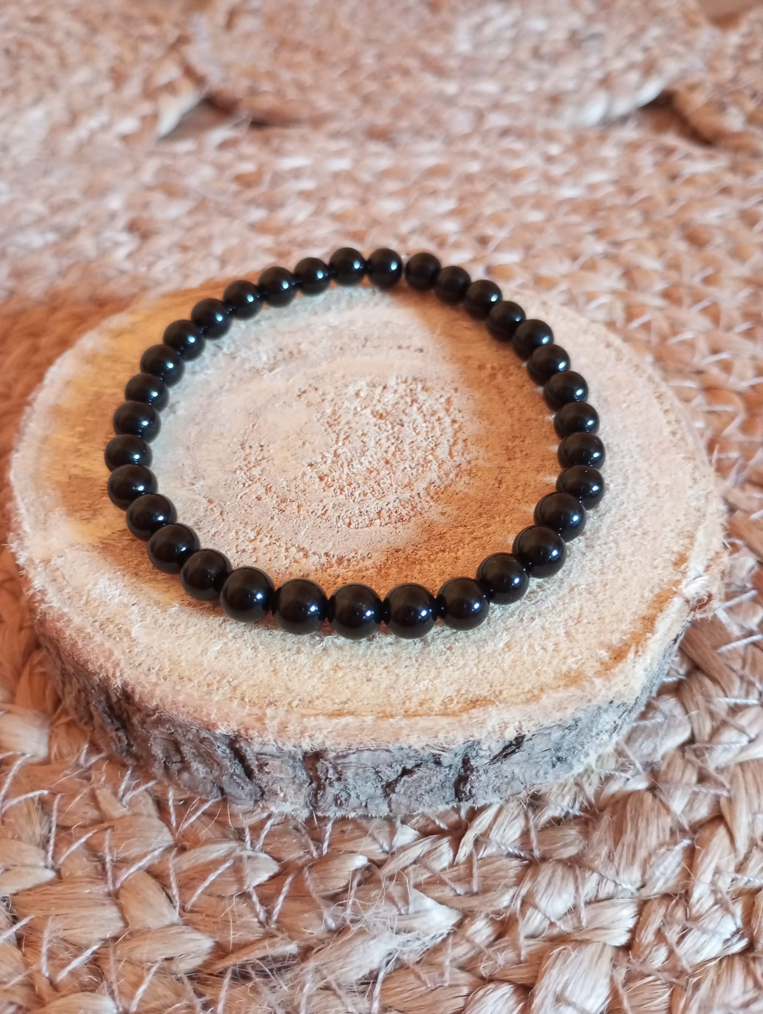 Bracelet Onyx Noir