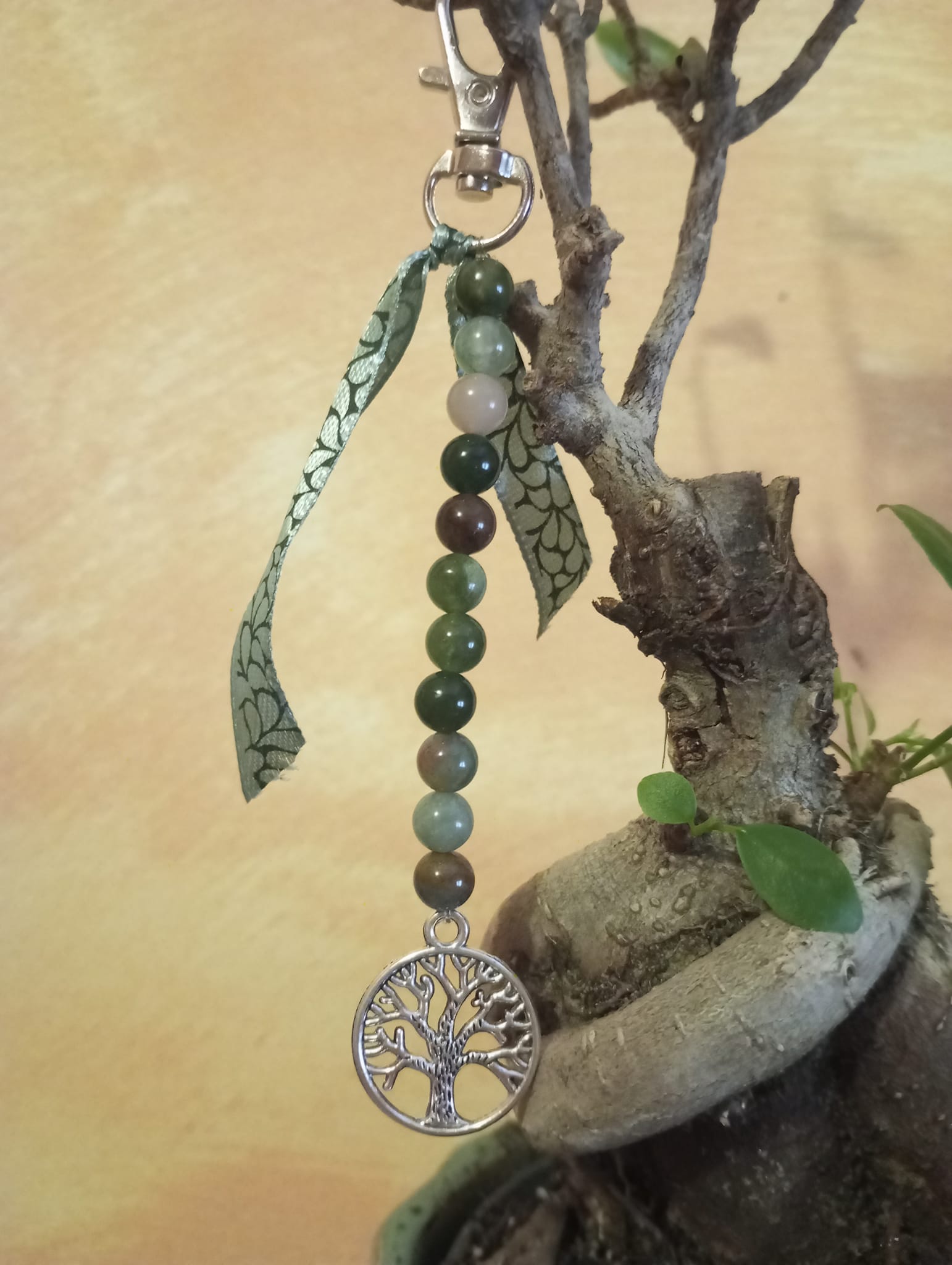 Porte clés en Agathe indienne